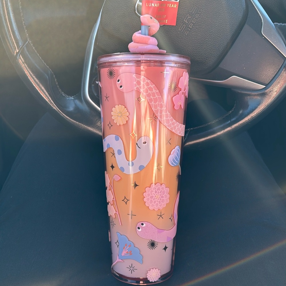 Brand new Starbucks Lunar New Year 2025 Year of the Snake tumbler